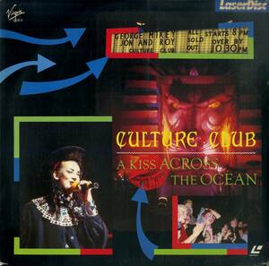 B00178890/LD/カルチャー・クラブ(CULTURE CLUB)「ロンドン・ライブ A Kiss Across the Ocean 1983 (1984年・MP151-15VN・シンセポップ