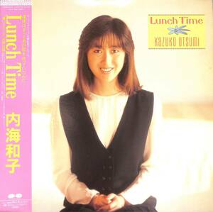 A00583803/LP/内海和子「Lunch Time(1987年：C28A-0559)」
