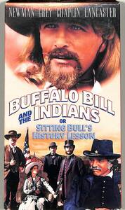 H00014312/VHSビデオ/ポール・ニューマン「Buffalo Bill And The Indians/ビッグ・アメリカン」