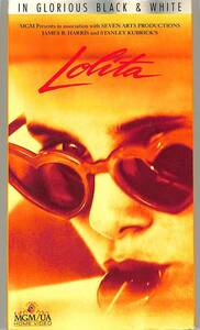 H00014268/VHSビデオ/スタンリー・キューブリック「Lolita/ロリータ」