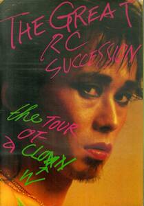 J00015150/☆コンサートパンフ/RCサクセション(忌野清志郎)「The Great RC Succession The Tour Of Clown (1986年)」