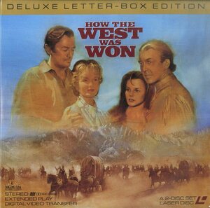 B00141675/LD2枚組/「西部開拓史 How The West Was Won 1962 / Deluxe Letter-BOX Edition (1991年・ML-102052)」