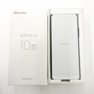 docomo Xperia 10 Ⅳ SO-52C white sim free new goods unused goods judgment 0 breaking the seal verification only 