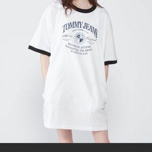 トミージーンズ　オーバーTシャツワンピ