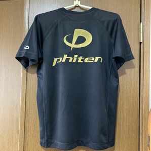 phiten 半袖Tシャツ スポーツ 黒 Tシャツ