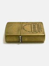 【中古】ZIPPO ジッポー ジッポライター オイルライター SOLID BRASS ソリッドブラス 1995年製 喫煙具 _画像6