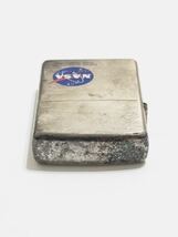 【中古】ZIPPO ジッポー ジッポライター オイルライター NASA ナサ 2000年製 喫煙具 シルバーカラー_画像3