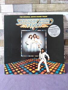 レア　ディスコ　BEE GEES LPレコード サタデーナイトフィーバー ジョン・トラボルタ　2枚セット