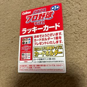 プロ野球チップス 2024 カルビー ラッキーカード 第一弾