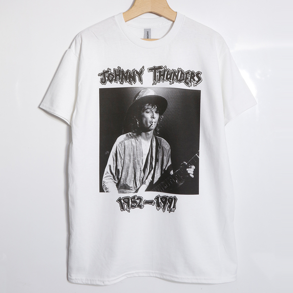 L Johnny Thunders ジョニー・サンダース Tシャツ 野村訓市