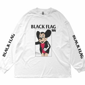 XL ロンT BLACK FLAG ブラック フラッグ 野村訓市 ミッキー