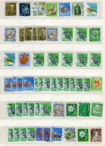 80 jpy bird etc. present stamp various machine seal 58 sheets 