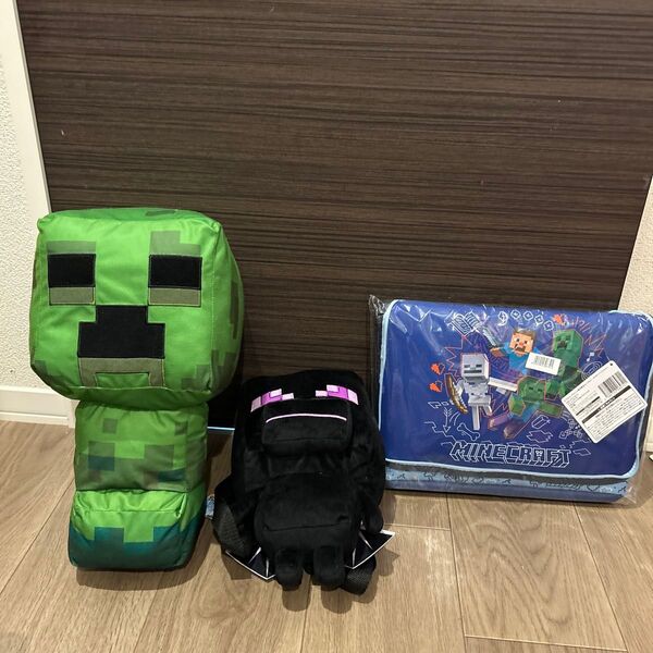 マインクラフト ぬいぐるみ 雑貨3個セット