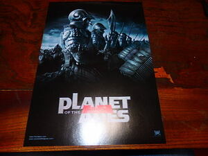 映画チラシ「j082　PLANET APES　猿の惑星」ティム・バートン　マーク・ウォールバーグ