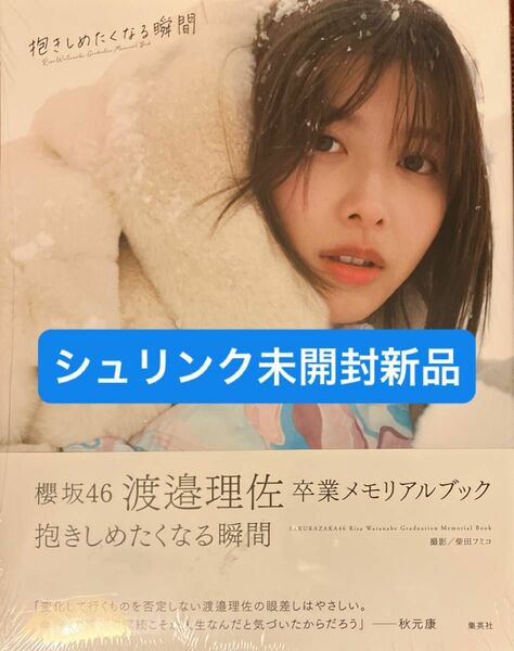 櫻坂４６渡邉理佐卒業メモリアルブック抱きしめたくなる瞬間 柴田フミコ／撮影　新品