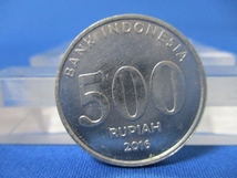 インドネシア 500ルピア硬貨☆2016年／美品／モダンコイン／外国古銭／i0516-9_画像3