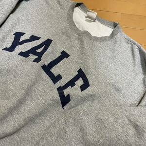 ★ champion チャンピオン トレーナー スウェット YALE ロゴ カレッジ XL 佐川80 2f1