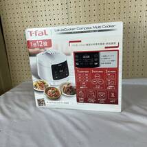 ★ 新品未使用品 ★ T-fal ティファール コンパクト ラクラクッカー 電気圧力鍋 CY3511JP 佐川140_画像1