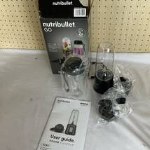 ★ 展示未使用品 nutribullet GO ポータブルブレンディング ミキサー ハンドブレンダー スムージー プロテイン 佐川80_画像1