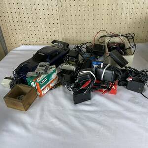 * Junk not yet inspection goods * radio-controller AC adapter set sale Mazda RX-7 bike car tank other parts Sagawa 100