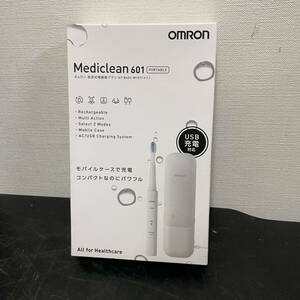 ★ 未使用保管品 売り切り1000円〜 ★ オムロン 音波式電動歯ブラシ HT-B601-W Mediclean メディクリーン 佐川80