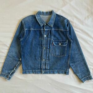 40s Levi’s 506XX デニムジャケット SIZE40? ファースト 針刺し 46モデル? BIGE 片面 1st リーバイス 50s