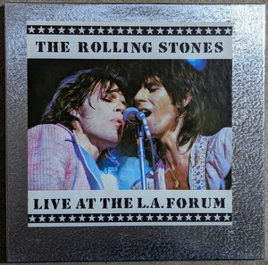 The Rolling Stones-Live At The L.A.Forum★独・限定マーブル・カラー4LP BOX!!