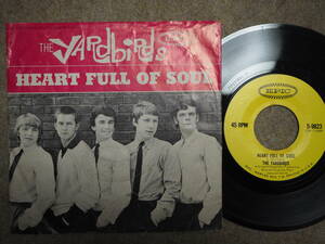 The Yardbirds-Heart Full Of Soul★米 Epic Orig.7"/マト1/Jeff Beck/Keith Relf