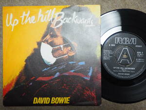 David Bowie-Up The Hill Backwards★英 Orig.7"