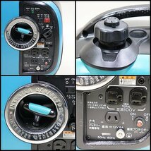 【1円】 インバーター発電機 デンヨー GE-1600SS-IV 防音 軽量 50/60Hz レジャー DENYO 建設機械 整備済 福岡発 売切り 中古 520_画像3