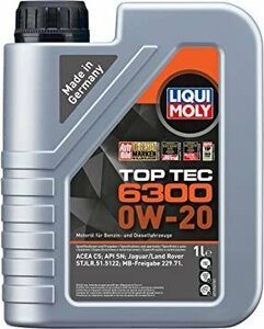 LIQUI MOLY リキモリ トップテック6300 0W20 1L 21216 交換 メンテナンス 整備