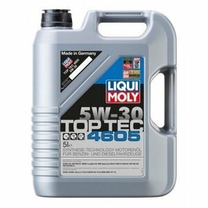 LIQUI MOLY リキモリ トップテック4605 5W30 5L 20906 エンジンオイル 5W-30 5L 5リットル TOP TEC 4605 トップテック 4605