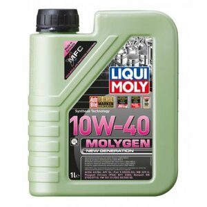 LIQUI MOLY リキモリ モリジェンニュージェネレーション 10W40 1L 9955 エンジンオイル 10W40 1L 1リットル Molygen New