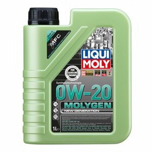 LIQUI MOLY リキモリ モリジェンニュージェネレーション 0W20 1L 21356 エンジンオイル 0W20 1L 1リットル Molygen New