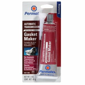 パーマテックス Permatex オートマチックトランスミッションRTVガスケットメーカー (黒)(85ml) サイドカバー シール PTX81180