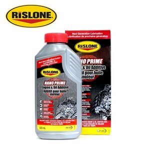 リスローン RISLONE ナノプライムエンジン＆オイル添加剤 500ml 排気ガス低減 省燃費性 耐久性 向上 RP-34104