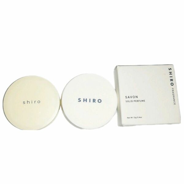 SHIRO シロ 練り香水 サボン（ 2コ） SABON SOLID PERFUME