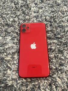 Apple iPhone11 64GB (PRODUCT)RED SIMフリー　レッド　