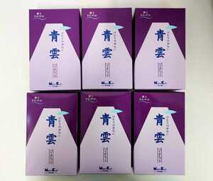 * new goods! unused goods! Japan ..*MADE IN JAPAN/ made in Japan *. incense stick blue . violet *190g×6 box * set together smoke little *