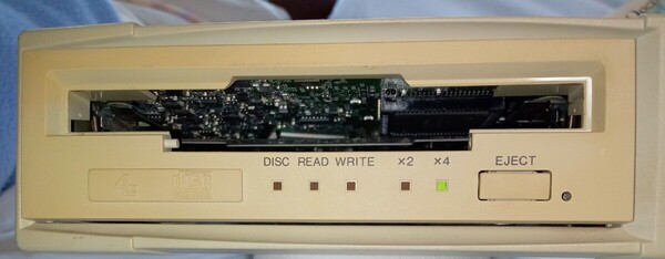 YAMAHA CDR100 内蔵型 蓋無 通電のみ動作未確認 2