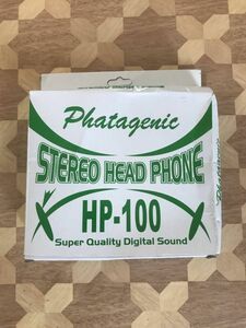 パッケージ難あり未使用品 Photogenic 　フォトジェニック　ヘッドフォン　HP-100 2301m70