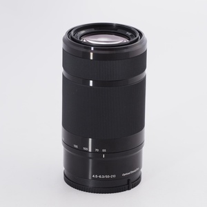 SONY ソニー 望遠ズームレンズ E 55-210mm F4.5-6.3 OSS ブラック ソニー Eマウント用 APS-C専用 SEL55210 #9725