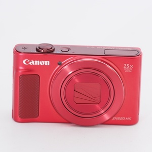 Canon キヤノン コンパクトデジタルカメラ PowerShot SX620 HS レッド 光学25倍ズーム/Wi-Fi対応 PSSX620HSRE #9720