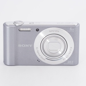 SONY ソニー デジタルカメラ Cyber-shot W810 光学6倍 2010万画素 シルバー DSC-W810-S #9806