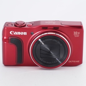 Canon キヤノン コンパクトデジタルカメラ PowerShot SX710 HS レッド 光学30倍ズーム PSSX710HS(RE) #9861