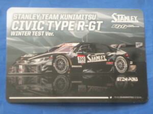 2024 STANLEY TEAM KUNIMITSU トレーディングカード　CIVIC TYPE R-GT　チーム国光/ スーパーGT/SUPER GT 