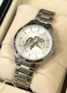 B2)100 jpy ~ as good as new Hunting World/ Hunting World ho laiznHW502SS1 men's self-winding watch 