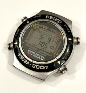 B18)100円～SEIKO/セイコー スキューバ200m S800-0010