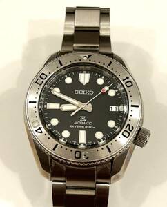 B9)100 jpy ~SEIKO/ Seiko Prospex diver s cue baSBDC125 self-winding watch men's 6R35-01E0