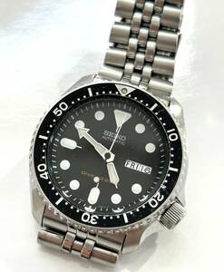 B33)100円～SEIKO/セイコー 7626－0020 セイコーダイバー 自動巻き